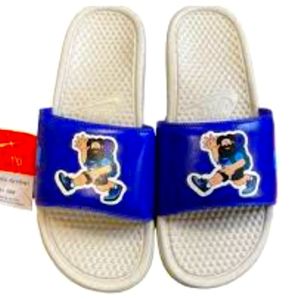 Nike Men's Offcourt Slide Sandals Grey/Blue Size:10 107M.